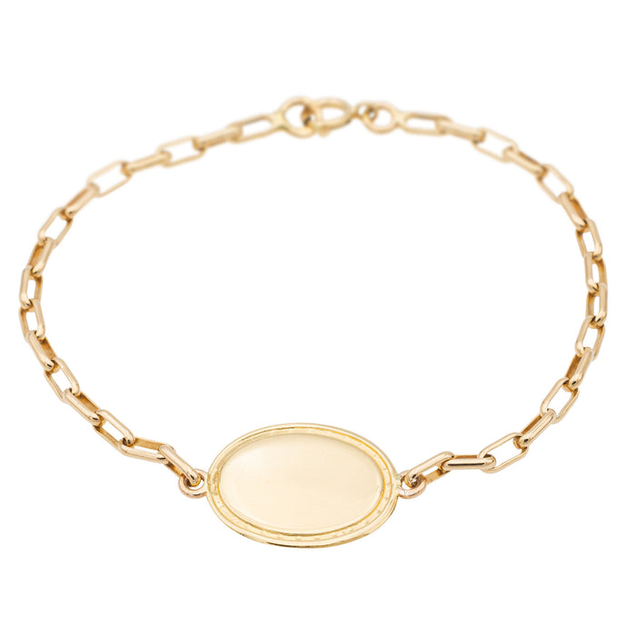 Bracelet Gourmette Or jaune