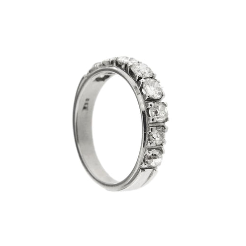 Bague Bague Rivière avec diamants de 1,14 ct 58 Facettes 25585