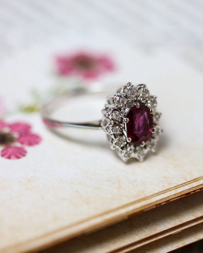 Bague 52 Bague Pompadour 58 Facettes A11587