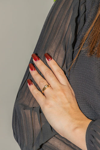 Bague 55 Bague Solitaire Or jaune Diamant 58 Facettes 3288741CN