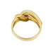 Ring 60 Band ring with rubies and diamonds 58 Facettes 34865