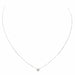 Collier Collier Or blanc Diamant 58 Facettes 579047RV