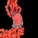 Collier Collier multi-rangs victorien corail Sciacca 58 Facettes