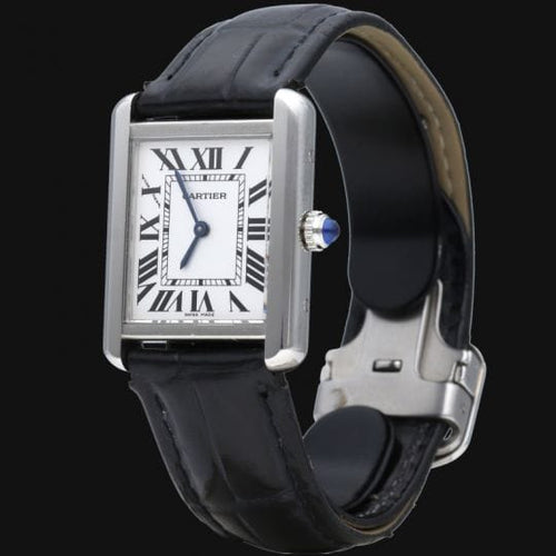 Montre Cartier Montre Tank Solo Pm 58 Facettes MT43614