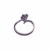 Ring 51 White Gold Diamond Ring 58 Facettes 12-GS31566