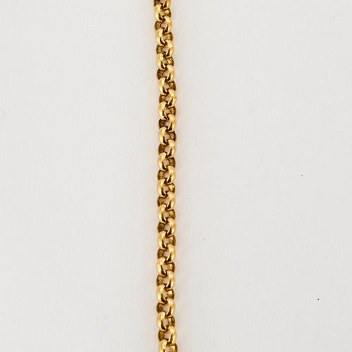 Collier Collier or jaune maille jaseron 58 Facettes CLA0602