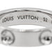 Bague 52 Louis Vuitton Bague Alliance Or blanc 58 Facettes 2699516CN