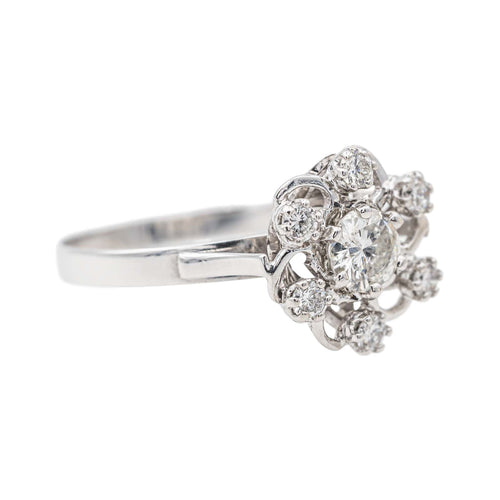 Bague Or blanc Diamant