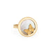 Bague 55 Carrera y Carrera - Bague Papillon Or Jaune Nacre 58 Facettes G13590