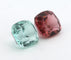 Gemstone Paire de tourmaline bleu lagon et rubellite 3.05cts 58 Facettes 433