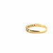 Bague 56 Alliance Demi-Tour or jaune diamants 58 Facettes 103-GS33943-1