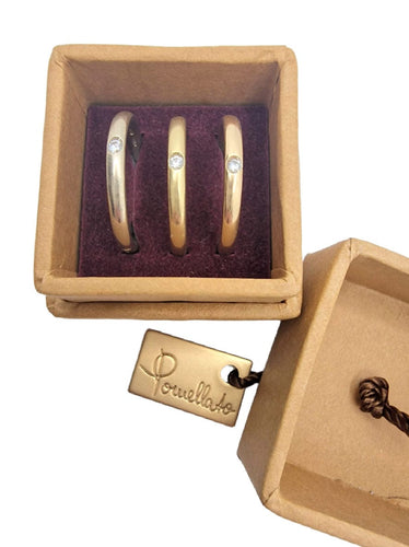 Bague 53.5 POMELLATO - Bague Lucciole Trois Ors avec Diamant 58 Facettes