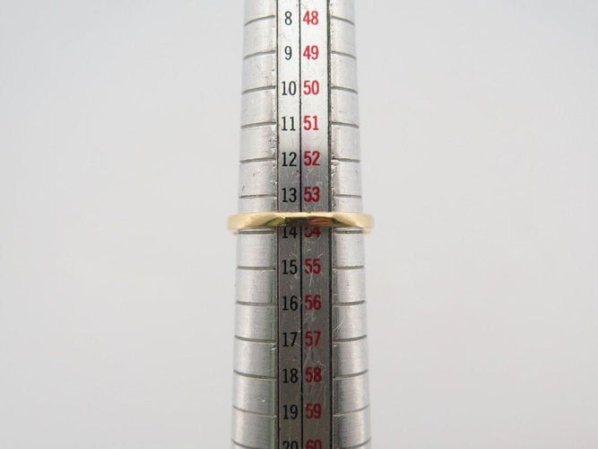 Bague 54 bague sertie de 9 diamants en or jaune 58 Facettes 260446