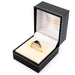 Bague 55.5 Bague déco en or jaune 14 carats avec diamants et saphirs 58 Facettes 339C54528DA141F5B204B71A708A4E2E