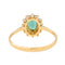 Bague 55 Bague Pompadour Or jaune Tourmaline 58 Facettes 3230382CN