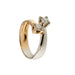 Bague Bague contraire avec diamants 58 Facettes 37802