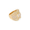 Bague 55 Bague or jaune et diamant 58 Facettes 1