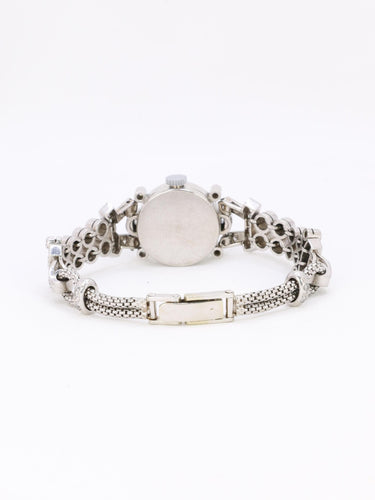 Montre Montre Art Deco or blanc platine diamants 58 Facettes 1088.1