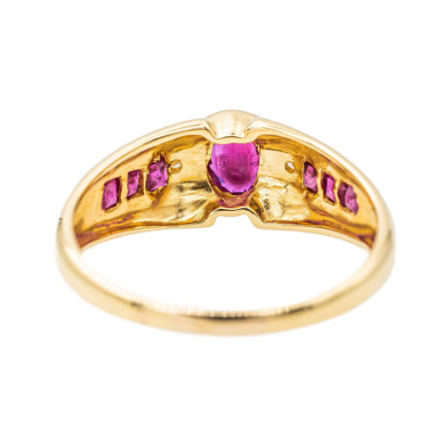 Bague 60 Bague Or jaune Rubis 58 Facettes 3243931CN