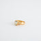 Bague Bague Aigue-Marine ovale sertie clos sur or jaune 58 Facettes
