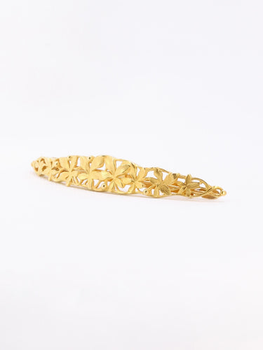 Barrette cheveux Art Nouveau or jaune 58 Facettes 1153.2