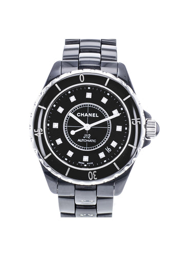 Montre Montre CHANEL J12 Céramique 38 mm Mouvement Automatique Certifié (COSC) 58 Facettes 65498-62061