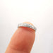 Ring 50 American Alliance White gold Diamonds 58 Facettes