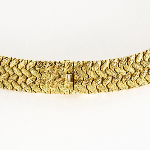 Hermès - Collection Prélude - Rare Collier Vintage en Or jaune 18k