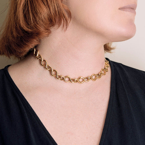 MAUBOUSSIN VINTAGE - Collier en or jaune