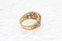 Bague 61 Bague large rubis diamants 58 Facettes 250220