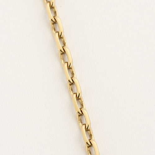 Collier Chaîne en or jaune et médaille augis 58 Facettes LAN1420