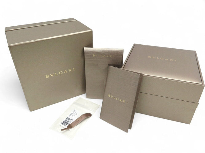 Montre montre BULGARI serpenti 102727 en or rose 18k diamants quartz 58 Facettes 270748