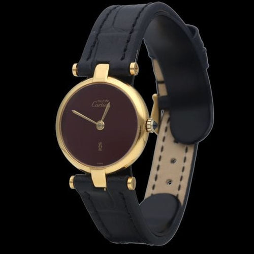 Montre Cartier Montre Must De Cartier Vermeil 58 Facettes MT41202