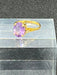 Ring 51 Yellow Gold And Amethyst Ring 58 Facettes