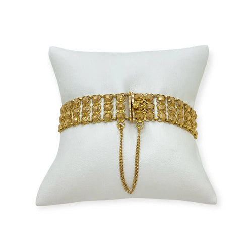 Bracelet Bracelet maille originale or jaune 58 Facettes 330084150