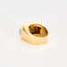 Bague 53 Bague tank or jaune 58 Facettes