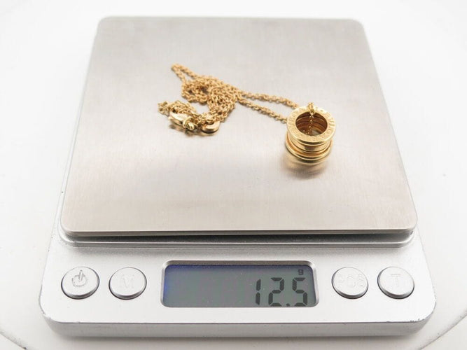 Collier collier BULGARI b.zero 1 pendentif 352814 41cm or jaune 18k 58 Facettes 268219