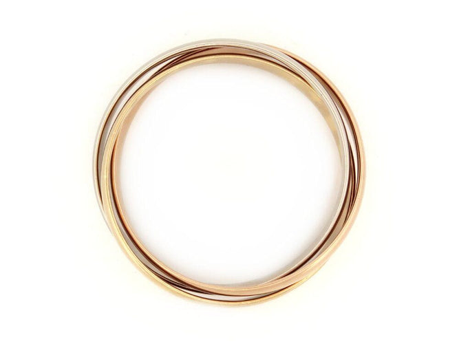 Bracelet bracelet CARTIER trinity extra large b6077917 19cm 3 ors 18k 101gr 58 Facettes 264456