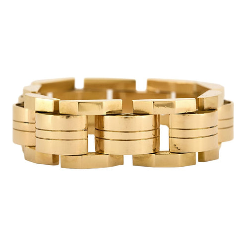 Bracelet Bracelet Tank en or rose 58 Facettes THI04232