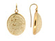Boucles d'oreilles boucles d'oreilles POMELLATO victoria engraved or jaune 18k agate 58 Facettes 268835