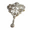 Broche Broche principe en or et platine avec diamants 58 Facettes Q117B(948)