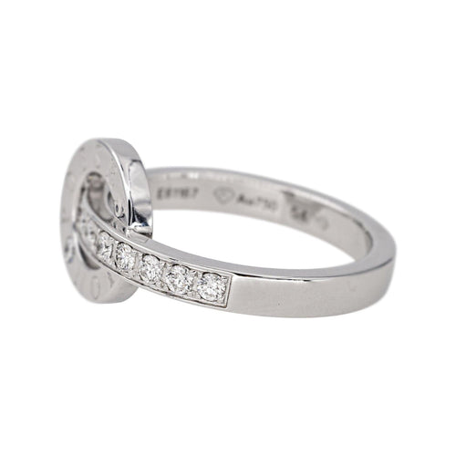 Bague 54 Piaget  Bague Possession Or blanc Diamant 58 Facettes 4508783CN