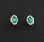 Boucles d'oreilles Boucles d'Oreilles émeraude Et Diamants, Or Blanc 58 Facettes