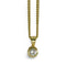Collier Collier or jaune et diamant 0,30 ct 58 Facettes