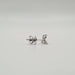 Boucles d'oreilles Boucles d'oreilles fleurs or blanc diamants 58 Facettes