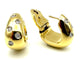 Boucles d'oreilles POMELLATO. Boucles d'oreilles vintages or jaune et diamants 58 Facettes