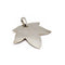 Pendentif Pendentif feuille d'érable Dodo en argent 58 Facettes 17641