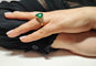 Bague 54 Bague émeraude diamants 58 Facettes BAG.EMER.XL