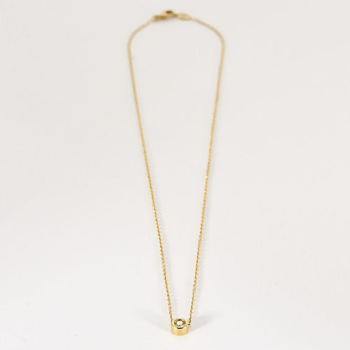 Collier Collier en or jaune et diamant 58 Facettes CAN1352X5