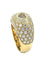 Bague 54 CHOPARD. Bague or jaune et diamants 2,75ct 58 Facettes